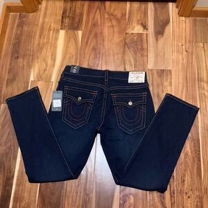 Brand new, True Religion, Dark Blue Jeans, 36x32 Skinny